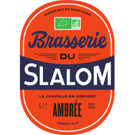 Bière ambrée du Slalom - 75 cl 