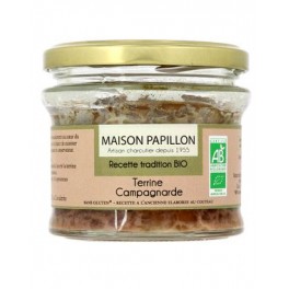 Terrine de campagne Maison Papillon - 160 g Terrine de campagne Maison Papillon - 160 g