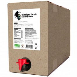 Vinaigre de riz Autour du riz - 5 l Vinaigre de riz Autour du riz - 5 l