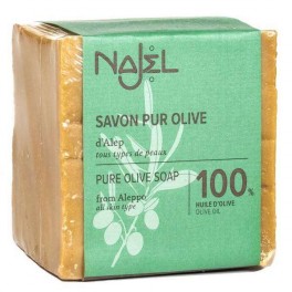Savon d'Alep 100 % huile d'olive Najel - 200 g