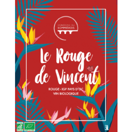 Vin rouge Pays d'Oc Le bib de Vincent - 3 l Vin rouge Pays d'Oc Le bib de Vincent - 3 l
