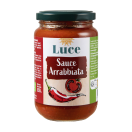 Sauce tomate Arrabiata Luce - 350 g Sauce tomate Arrabiata Luce - 350 g