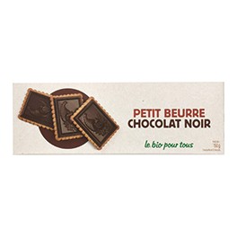 Petit Beurre au chocolat au lait Bio pour Tous - 150 g Petit Beurre au chocolat au lait Bio pour Tous - 150 g