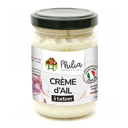 Crème d'ail Philia - 140 g